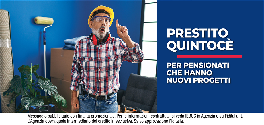 Agenzia CFL Srl Fiditalia | Bologna, Modena, Parma, Piacenza, Reggio Emilia | Cessione del Quinto Quintocè - Un consulente dedicato per i progetti di dipendenti e pensionati. Messaggio pubblicitario con finalità promozionale. Per le informazioni contrattuali si veda IEBCC in Agenzia o su Fiditalia. it. L’Agenzia opera quale intermediario del credito in esclusiva. Salvo approvazione Fiditalia.