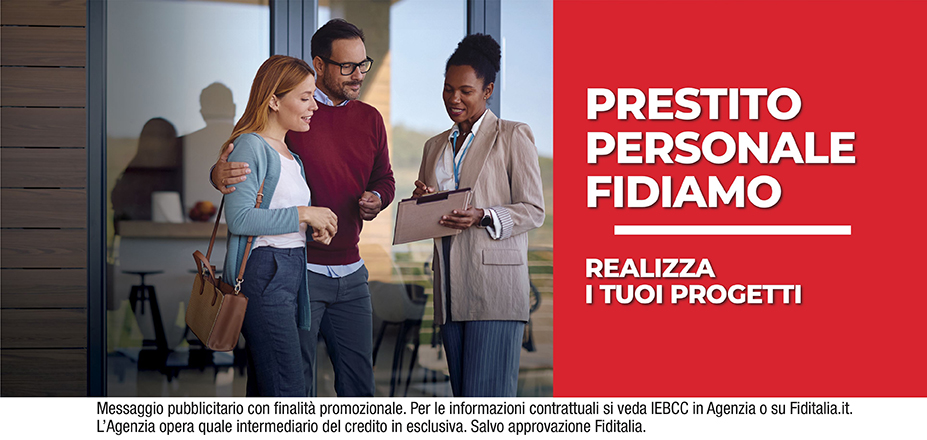 Agenzia CFL Srl Fiditalia | Bologna, Modena, Parma, Piacenza, Reggio Emilia | Prestito Personale Fidiamo - Ti aspettiamo per realizzare i tuoi progetti. Messaggio pubblicitario con finalità promozionale. Per le informazioni contrattuali si veda IEBCC in Agenzia o su Fiditalia.it. L’Agenzia opera quale intermediario del credito in esclusiva. Salvo approvazione Fiditalia.