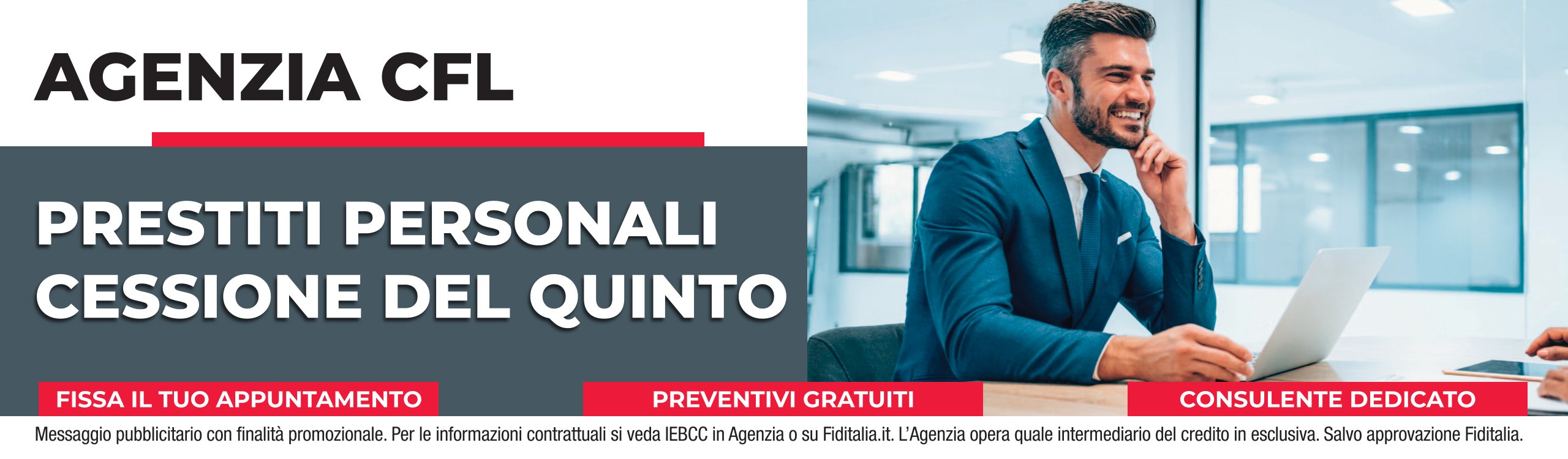 Contatti Agenzia CFL Srl filiali Fiditalia - Prestiti personali, Cessione del quinto